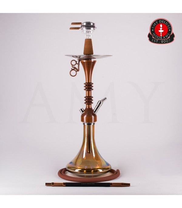 Amy Wooky Vandpibe - Amy Shop - Høj og stabil vandpibe specielt design af rustfri stål