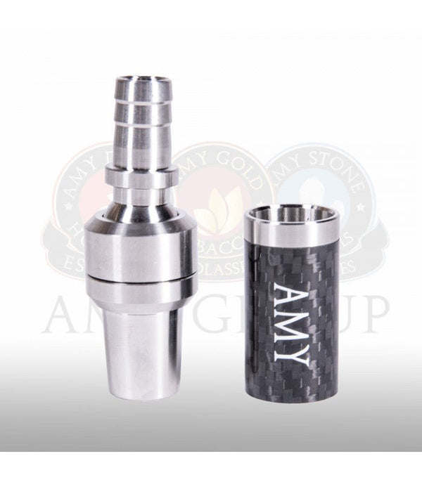 Universaladapter m. Kugleled - Carbon/Rustfrit Stål - Amy Shop