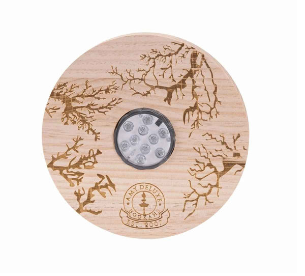 Vandpibe Underlag m. LED-lys 