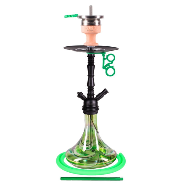Amy Middle Zoom Vandpibe - Amy Shop - Farverig vandpibe af aluminium
