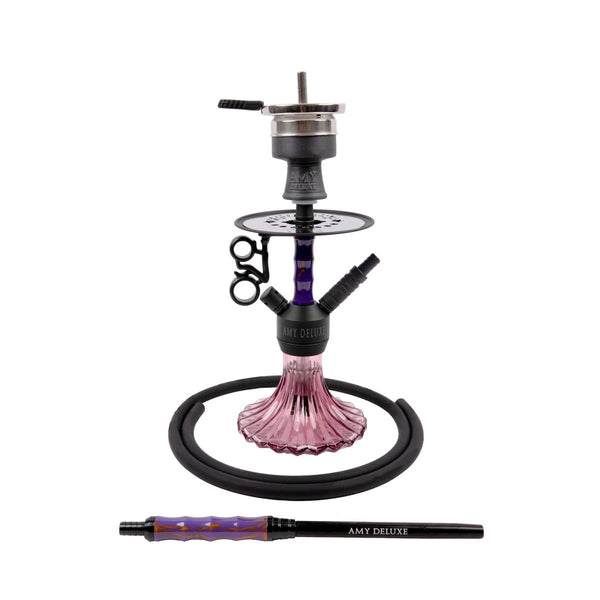 Amy Alu Dervish Mini Vandpibe - Amy Shop - Farverig og flot vandpibe af aluminium