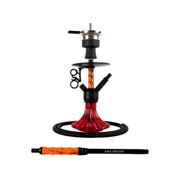 Amy Alu Dervish Mini Vandpibe - Amy Shop - Farverig og flot vandpibe af aluminium