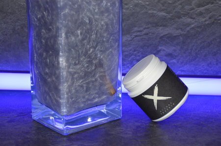Amy Sparkle - Amy Shop - Glitter og farve til vandpibe - Silver sparkle