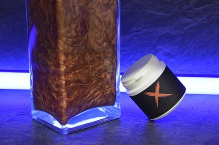 Amy Sparkle - Amy Shop - Glitter og farve til vandpibe - Choc osparkle