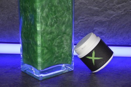 Amy Sparkle - Amy Shop - Glitter og farve til vandpibe - Green sparkle