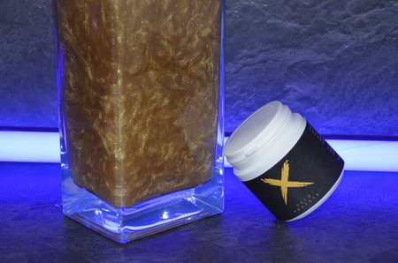 Amy Sparkle - Amy Shop - Glitter og farve til vandpibe - Gold sparkle