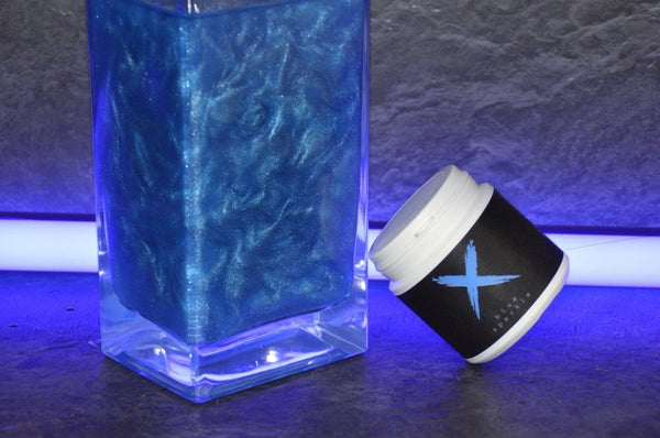 Amy Sparkle - Amy Shop - Glitter og farve til vandpibe - Blue Sparkle