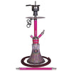 Amy Carbonica Pride R S Vandpibe - Amy Shop - Flot vandpibe af rustfri stål med carbon detaljer, fin vase med regbueeffekt