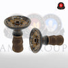 Elephant Spider Phunnel - Black Tiger - Amy Shop - Glaseret phunnel hoved til vandpibe