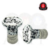 HOOKAIN LESH LIP " FETTE-Q " - Amy Shop - Luksuriøst phunnel hoved til vandpibe i sort og hvid