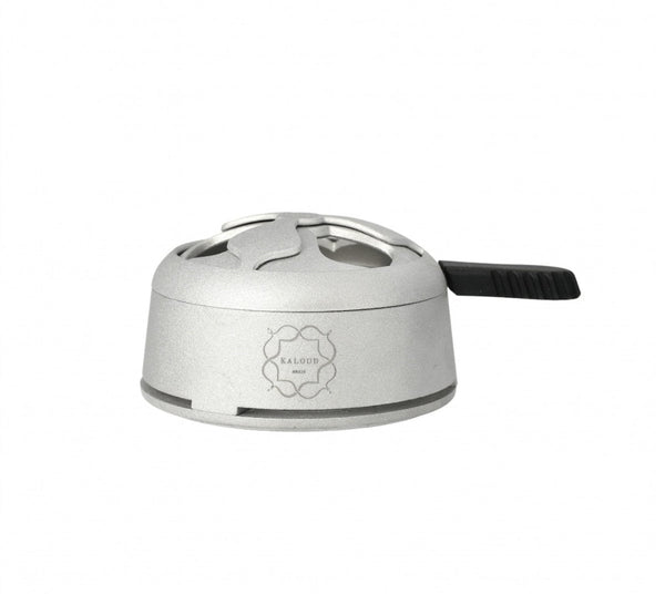 Kaloud Lotus 1+ Heat Management Device - Amy Shop - Varmeregulator til vandpibe i sølv farve med mat finish