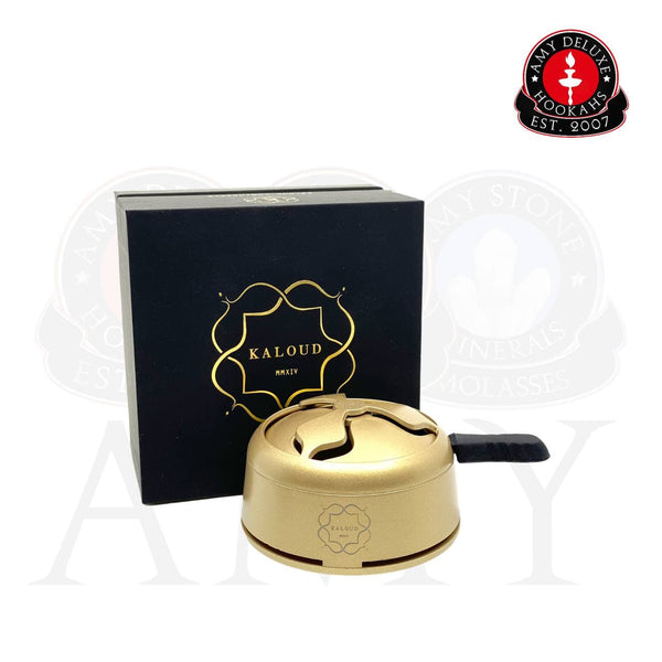 Kaloud Lotus 1+ Heat Management Device - Amy Shop - Varmeregulator til vandpibe i guld farve med mat finish
