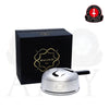 Kaloud Lotus 1+ Heat Management Device - Amy Shop - Varmeregulator til vandpibe i sølv farve med mat finish