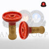 Oblako Phunnel L - Glazed Orange - Amy Shop - Keramisk phunnel hoved til vandpibe i orange