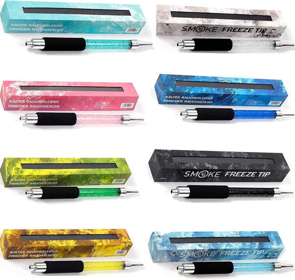 Smoke Freeze Tip - Amy Shop - Is-mundstykke til vandpibe med indbygget køleelement